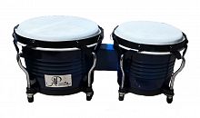 AP Percussion CX-D122B-BJ Бонго 6,5"*7,5", корпус махагон, мембрана кожа, обод 3мм, лаги 7 мм, фурни