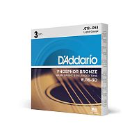 D'ADDARIO EJ16 -3D Струны для акустической гитары