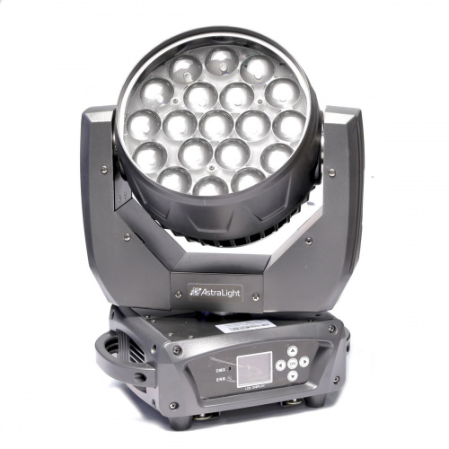 AstraLight BMZ1519 вращающаяся голова ZOOM 19x15W LED RGBW