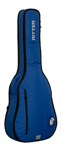 Ritter RGD2-D/SBL Чехол для акустической гитары серия Davos, защитное уплотнение 16мм+13мм, цвет Sapphire Blue фото 2