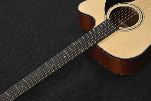 KEPMA EDCE K10 Natural Matt трансакустическая гитара, цвет натуральный, в комплекте 3м кабель фото 6