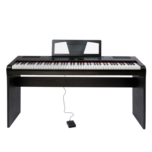 ROCKDALE stand for Elegy (RDP-4088) Стойка для пианино ДСП. Цвет черный. фото 3