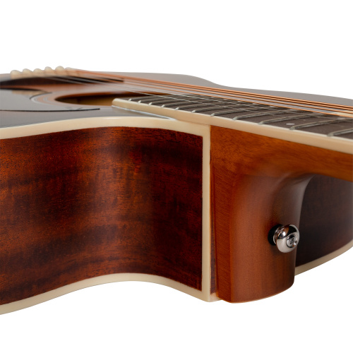 ROCKDALE Aurora D6 C SB Satin акустическая гитара, дредноут с вырезом, цвет санберст, сатиновое покрытие фото 4