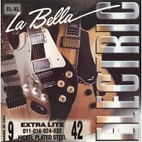 LA BELLA EL-XL струны для электрогитары (9-42)