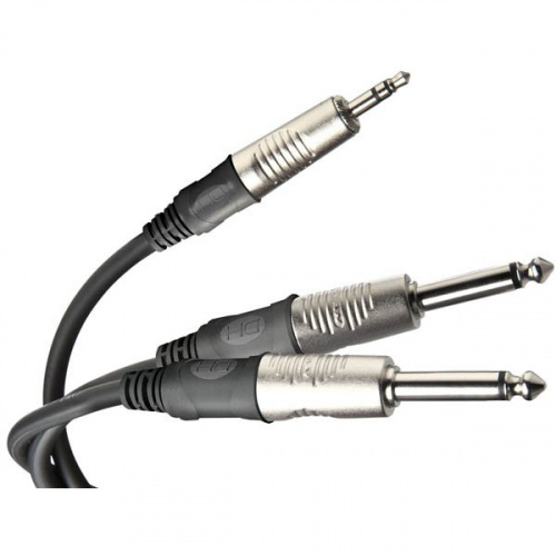 Die HARD DHT545LU3 Проф. аудио кабель, 2х джек — стерео мини 3,5мм джек, длина 3м