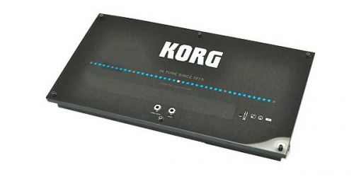 KORG WDT-1 тюнер цифровой хроматический настенный, цвет черный, синяя шкала фото 3