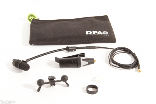 DPA VO4099S инструментальный микрофон на гусиной шее с креплением на саксофон разъем MicroDot (XLR адаптер в комплекте) фото 10