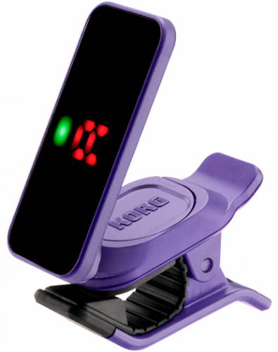KORG PITCHCLIP PC-2-NV NEON VIOLET цифровой тюнер-прищепка, цвет фиолетовый