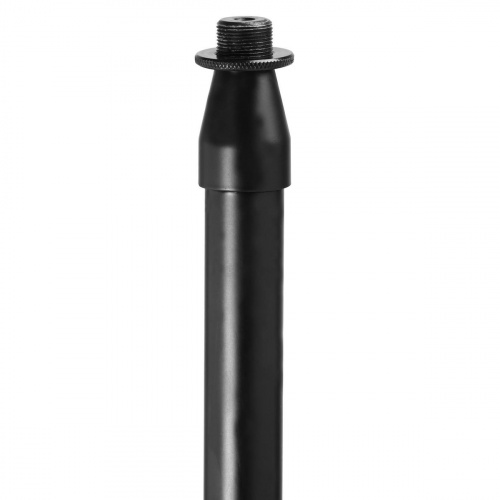 OnStage MS9212 микрофонная стойка, прямая, круглое основание, регулируемая высота,черная фото 3