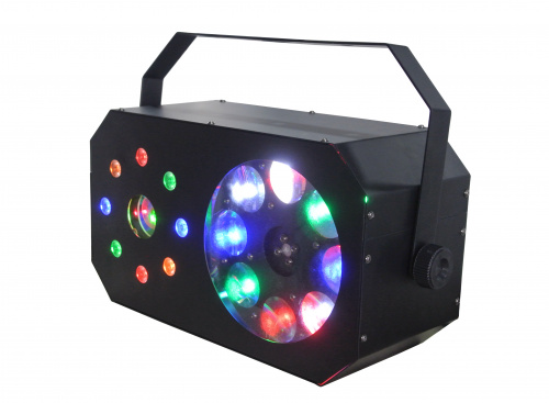 XLine Light GOBO DANCE Светодиодный прибор, 8х3 Вт RGBW GOBO CREE LED, 8х3 Вт RGBA WASH LED фото 2