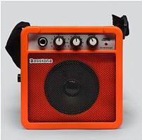 Bosstone GA-5W Orange Гитарный усилитель: Мощность 5 Ватт. Питание 1 х батарейка 9В