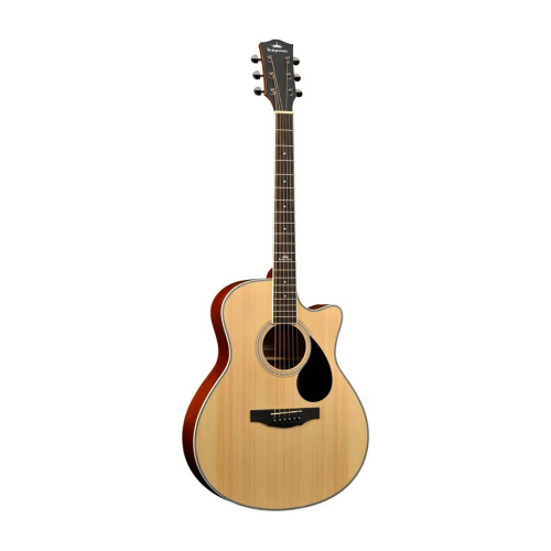 KEPMA A1C Natural Matt акустическая гитара, цвет натуральный