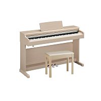 Yamaha YDP-165WA Arius цифровое пианино с банкеткой, клавиатура GH3, 192 полифония, 10 тембров