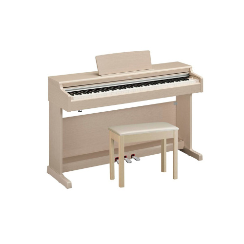 Yamaha YDP-165WA Arius цифровое пианино с банкеткой, клавиатура GH3, 192 полифония, 10 тембров