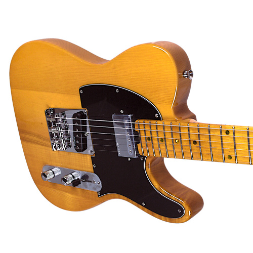 REDHILL TLX400/NA эл.гитара, Telecaster, 1V/1T/3P, H-S, тополь/клен+махагон, цвет натуральный фото 4