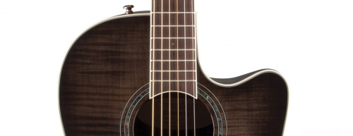 OVATION CS24P-TBBY Celebrity Standard Plus Mid Cutaway Trans Black Flame Maple гитара (Китай) (OV531228) фото 3