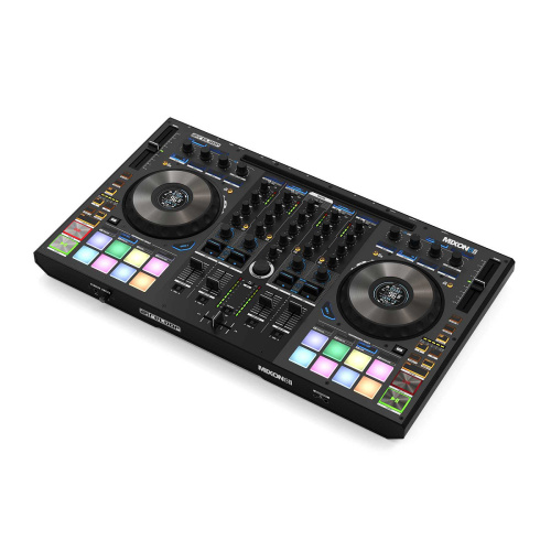 Reloop Mixon 8 PRO DJ-контроллер 4-канальный мультиплатформенный для Serato и djay фото 10