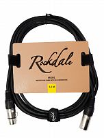 ROCKDALE MC001.10 Микрофонный кабель с разъёмами XLR, длина 3,3 м