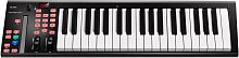 iCON iKeyboard 4X USB MIDI клавиатура, 37 клавиш фортепианного типа чувствительных к скорости нажатия, сенсорный фейдер, 3-х сегментный дисплей, колес