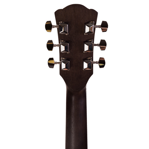 ROCKDALE Aurora D1 BK Акустическая гитара дредноут, цвет полупрозрачный черный фото 6