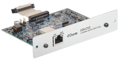 Cloud CDI-CV2 Опциональная DANTE карта для усилителя мощности CV2500 Cloud CDI-CV2 Опциональная DANTE карта для усилителя мощнос