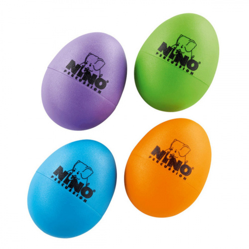 MEINL NINOSET540-2 набор разноцветных шейкеров-яиц, 4 шт, материал: пластик