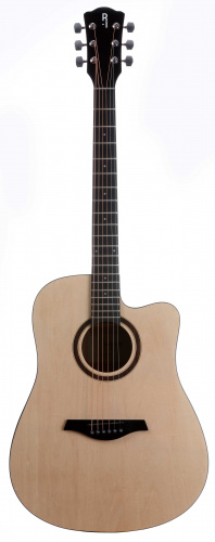 ROCKDALE Aurora D1CN Акустическая гитара дредноут, цвет натуральный