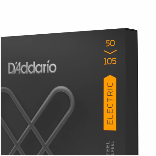 D'ADDARIO XTB50105 SET BASS XT NKL 50-105 LONG струны с покрытием XT для бас-гитары, 50-105 фото 2