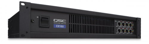 QSC CX168 Усилитель 8-канальн. 8х90Вт/8Ом 8х130Вт/4Ом 20Hz 20kHz 9,5кг, 2U