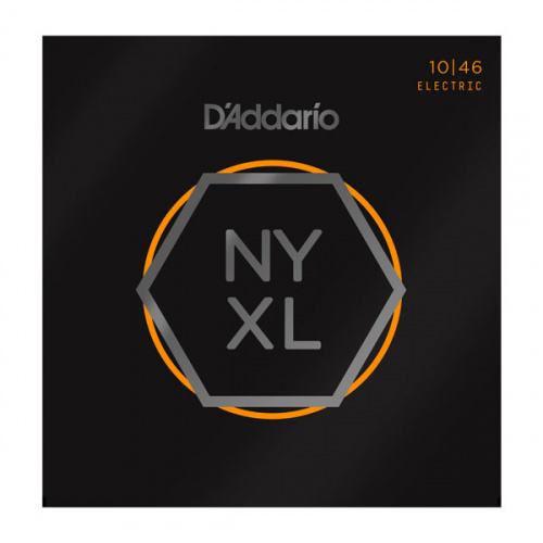 D'Addario NYXL1046 струны для электрогитары, никель, 10-46