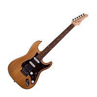 REDHILL STM400/NA эл.гитара, Stratocaster, 1V/2T/3P, S-S-H, ясень/клен+палисандр, цвет натуральный