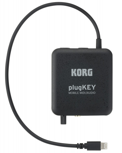 KORG plugKEY-BK портативный аудио/миди интерфейс, цвет черный.