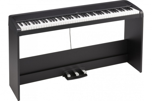 KORG B2SP BK цифровое пианино, взвешенная клавиатура, 12 тембров, педаль, адаптер питания в комплекте, цвет черный, полифония 1 фото 3
