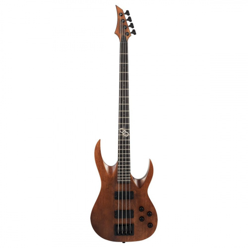Solar Guitars AB2.4AN бас-гитара, HH, активная электроника, цвет искусственно состаренный коричнеывый