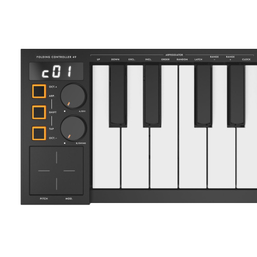 Carry-On FС-49 Портативная складная MIDI клавиатура, 49 клавиш фото 2
