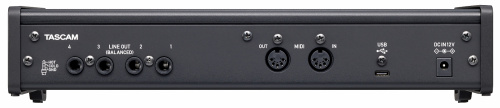 Tascam US-4x4HR аудио/MIDI интерфейс (4 входа, 4 выхода) Ultra-HDDA mic-preamp 24bit/192kHz фото 3
