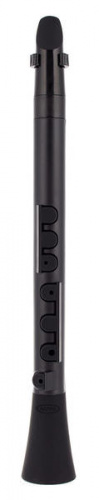 NUVO Dood (Black/Black) блок-флейта DooD, строй С (до), материал - АБС-пластик, цвет - чёрный