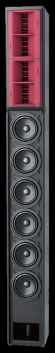 Audiocenter L65 широкополосная пассивная звуковая колонна 6х5" НЧ + 4х1" ВЧ, Спроектирована для работы с активным сабвуфером L65S