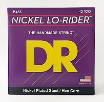 DR NMLH-45 NICKEL LO-RIDER струны для 4-струнной бас-гитары никель 45 100