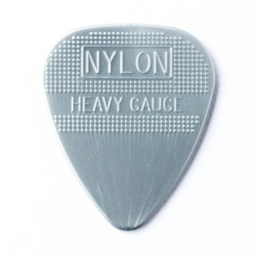 DUNLOP HERCO HEV-211 VINTAGE '66 Nylon HV SILVER медиатор серия Винтаж толстый серебро фото 2
