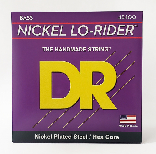 DR NMLH-45 NICKEL LO-RIDER струны для 4-струнной бас-гитары никель 45 100