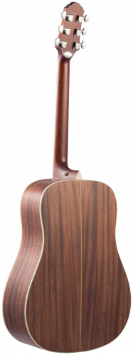 CRAFTER D-7/NС + Чехол акустическая гитара Дредноут, верхняя дека массив кедра, корпус красное фото 3