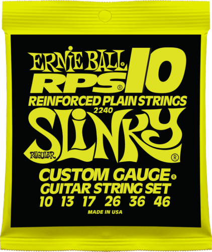 Ernie Ball 2240 струны для эл.гитары RPS10 Regular Slinky (10-13-17-26-36-46)