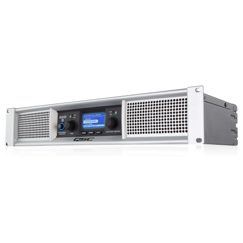 QSC GXD8 2-канальный усилитель мощности c DSP, 2 x 800 Вт 8 Ом фото 3