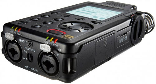 Tascam DR-100 MK3 портативный PCM Стерео Рекордер с встроенными микрофонами, Wav/MP3 фото 2