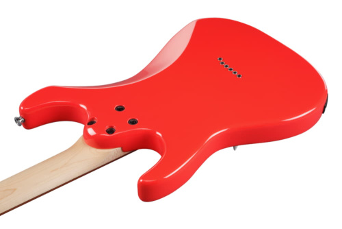 IBANEZ AZES31-VM электрогитара, корпус тополь, гриф клён, звукосниматели SSS Essentials, бридж F106, цвет красный фото 5