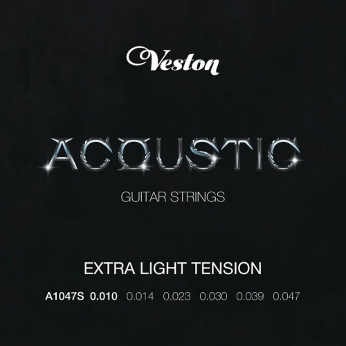 VESTON A1047 S Струны для акустической гитары