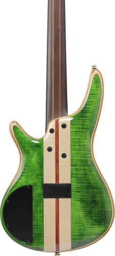 IBANEZ SR5FMDX-EGL электрическая бас-гитара, 5 струн, корпус ясень с топом из огненного клёна, цвет изумрудный зелёный фото 9
