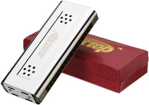 EASTTOP T16-2 губная гармоника тремоло двусторонняя, C, 16 16 отв., 32 язычка