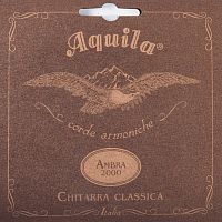 AQUILA AMBRA 2000 173C комплект басов Rayon Basses 900 для классической гитары, нормальное натяжение